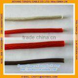 Transparent power cable car audio power wire flexible power cord