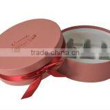 Custom New-style Leatherette Round Box Paper thumbnail-3