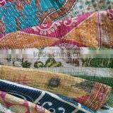 Lovely color combination indian Cotton Kantha Stole dupatta online