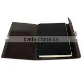 PU Leather Business Leather Bound Notebook Printing Logo Custom thumbnail-3