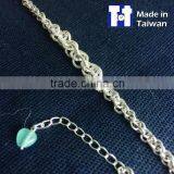 Manual Double Spiral Sterling Silver Bracelet Jewelry Valentine Gift thumbnail-2