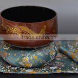 Traditional and Luxury Dragon Makie Lacquer Orin Pure Gold Made in Japan for home decor , size variation also available