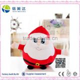 Stuffed plush toy for children Father Christmas with big eyes