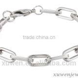 Fashion Silver Color Stainless Steel Link Bracelet Jewelry