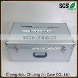Silver Aluminum Instrument Case CJ-YQ1046