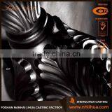 A050 Aluminum Sand Casting Outdoor Lighting Garden Lamp Pole Base thumbnail-1