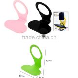 Hot sale Foldable Mobile Cell Phone MP3 Charge Wall Holder plastic mobile phone holder/phone holder