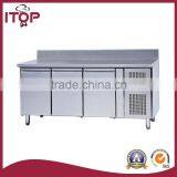 Stainless Steel GN 1/1 Pan Refrigerated Counters