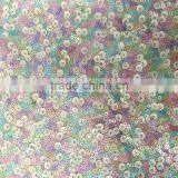 3mm 5mm Colorful Sequins Embroidery Fabric thumbnail-4