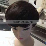 Indian Remy Human Hair Toupee / Wig for Men Natural Hair Wig for Men thumbnail-5