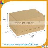 Recycled Brown Kraft Paper Storage Cardboard Boxes thumbnail-2