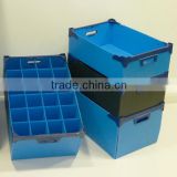 Corrugated Plastic compartment Storage Box