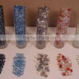 Good Quality Colorful Glass Gems Flat Back Stone thumbnail-6