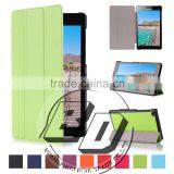 Top Selling Durable Professional Three Folding Stand PU Leather Tablet Case For Lenovo Tab2 A7-20F Fast Delivery