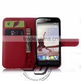 Fashionable Popular Flip Wallet Leather Case With Card Slots For ZTE Blade Q Lux 4G Fast Delivery thumbnail-3