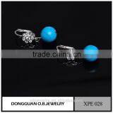 Fashion Seed Bead Earrings for Lady 925 Silver Earrings thumbnail-3