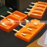 Classic 3 Pieces Silicone Easy Cream Mini Ice Cream Bar Mold thumbnail-3