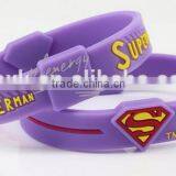 Fashion Superman Silicon Bracelet Men