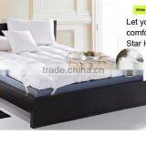 High Quality Ultra Soft White Goose Feather Memory Foam Quilted Mattress Topper thumbnail-2