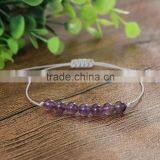 Natural Stone Purple Stone Spiritual Bead Bracelet thumbnail-1