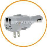 Universal 5V 2.1A Wall Charger Dual Port USB Car Charger for IPad Air for IPhone From Dailyetech