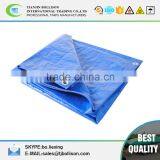 Custom Made Blue Outdoor Tarp 10ft x 10ft Poly Tarps For Speciality Tarps