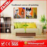 Wholesale Dropshipping Nude Sexy Paintings Glass Painting Pictures Artwork Painting on Canvas Classic for Modern Home Decoration thumbnail-2