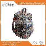 Loptop Backpacks,100% Cotton Quilted Large Capacity College Backpacks,school Bags thumbnail-1