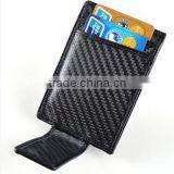 Unisex Luxury Magnetic Carbon Fiber Wallet Card Holder Factory Wholesale Price thumbnail-1