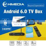2.4/5.8G WiFi Kodi Android tv Box Android 6.0 Marshmallow tv Box Octa Core tv Box