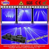 Blue 1200mW Four Tunnel Laser Light Show