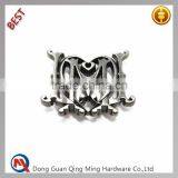 Custom Design Decorative Antique Metal Logo Name Plate For Bags