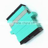 SC DX MM Aqua Fiber Optic Adapter thumbnail-2