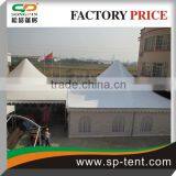 Clear PVC 12x12m High Peak Opened Pagoda Tent in White With White Ceiling Lining for 100 People Wedding Party thumbnail-4