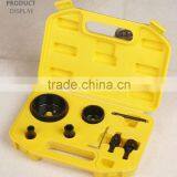 8PC Back Carbide Coated Hole Saw Set ,Tungsten Carbide Grit Edge Hole Saw Kit thumbnail-1