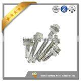 Supply High Quality White Zinc Plated Self Drilling Screws With Rubber Washers thumbnail-1