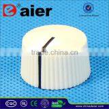 Serrated Round Pointer Potentiometer Knob With Thread thumbnail-1