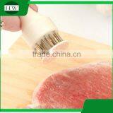 Kitchen Accessories Tool Long Handle Manual Hanging Plastic Stainless Steel Meat Needle Hammer Tenderizer thumbnail-5