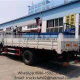 8-10 Ton Crane Lorry Right Hand Drive New Cargo Truck Crane thumbnail-4