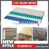 attractive discount pvc synthetic plastic roof tile
