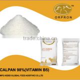 D-Calcium pantothenate/Calpan/Vitamin B5/VB5 98% Feed Grade Feed Additive China supplier