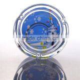 Cheap Funny Glass Ashtray Clear Glass Round Ashtray thumbnail-1