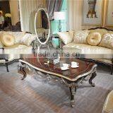 Unique Refined Stitching Sectional Sofa Couch Set, Taste Full of Noble Beige Printed Fabric Sofa Set thumbnail-2