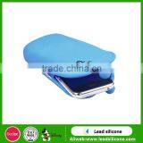 New Design Fashion Wholsale Colorful Silicone Card Holder Wallet thumbnail-4