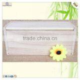 Small Solid Three Compartments Wooden Cufflink Tool Box thumbnail-2