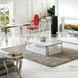 E356 2015 Xinqing Modern Living Room Furniture Tempered Glass tv Stand thumbnail-2