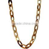 High Quality Best Selling Buffalo Horn Yellow Modern Necklace From Vietnam thumbnail-1