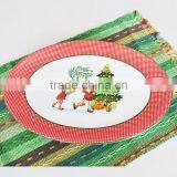 Beautiful Decaled White Oval Plate thumbnail-4