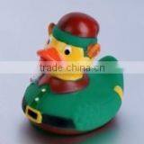 Lovely Baby Floating Bath Logo Printed Rubber Duck Tub Swimming Duck