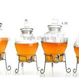 6L 12L Vintage Glass Jar With Tap thumbnail-2